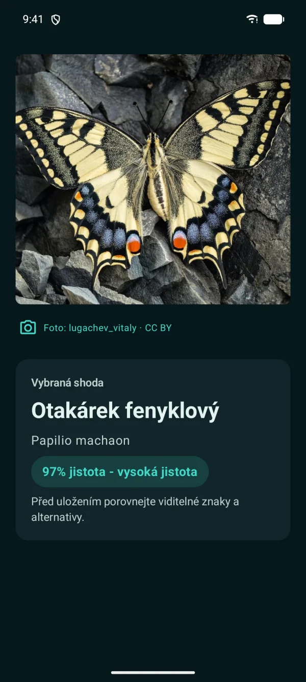 Butterfly Discover — Motýli a můry, offline