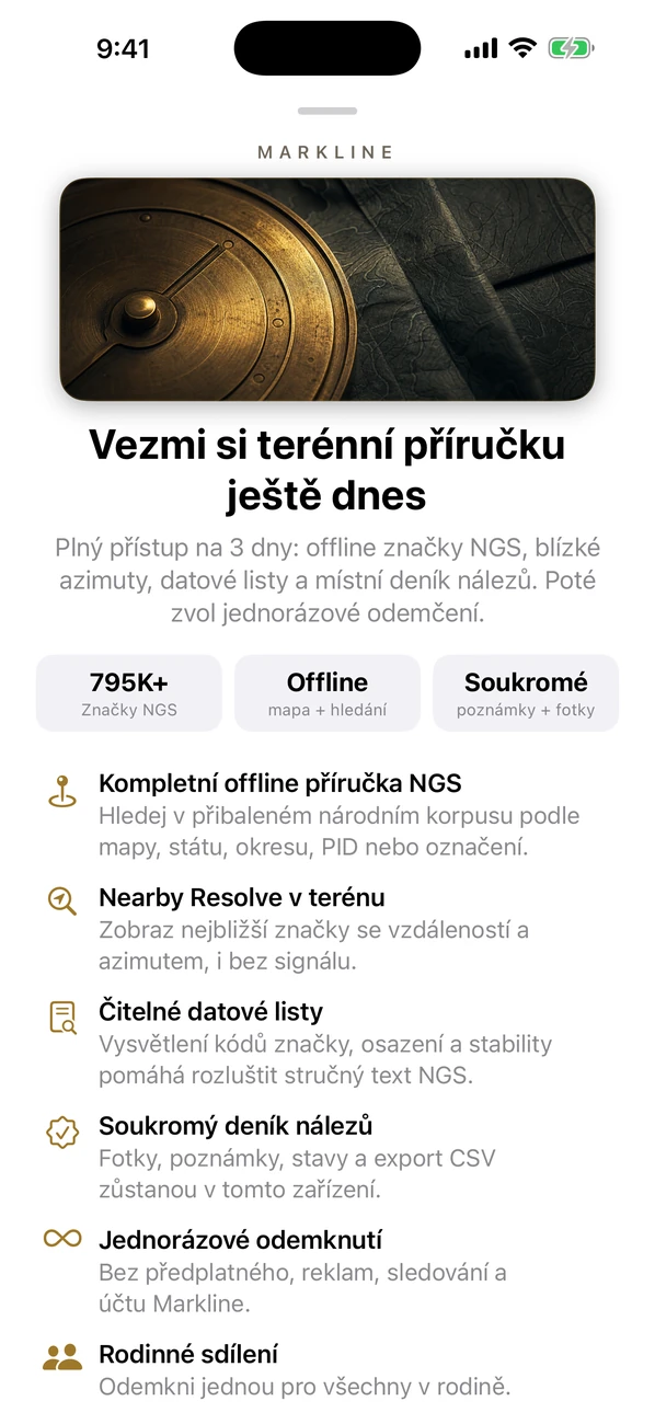 Markline: Benchmark Hunting — Najděte a zaznamenejte značky průzkumu NGS