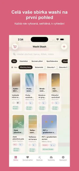 Washi Stash screenshot