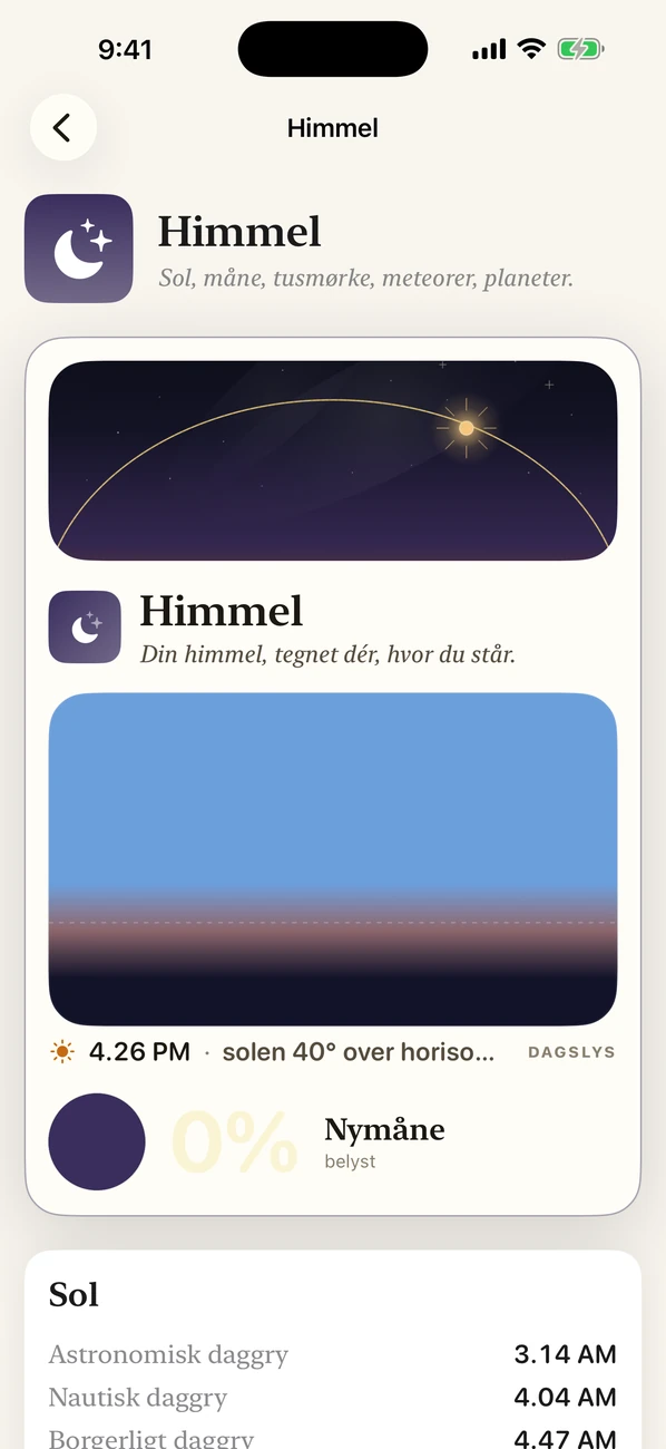 Bearing: Field Almanac — Himmel, tidevand, årstider