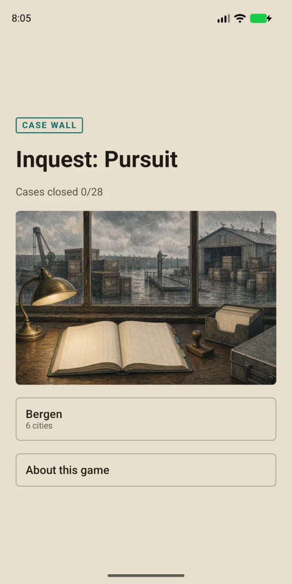 Inquest: Pursuit — 96 byer