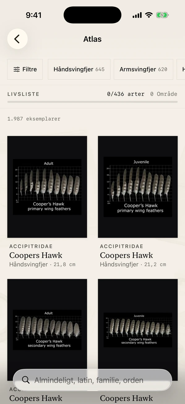 Plumes: Feather Atlas — Fuglefjer ID & feltguide