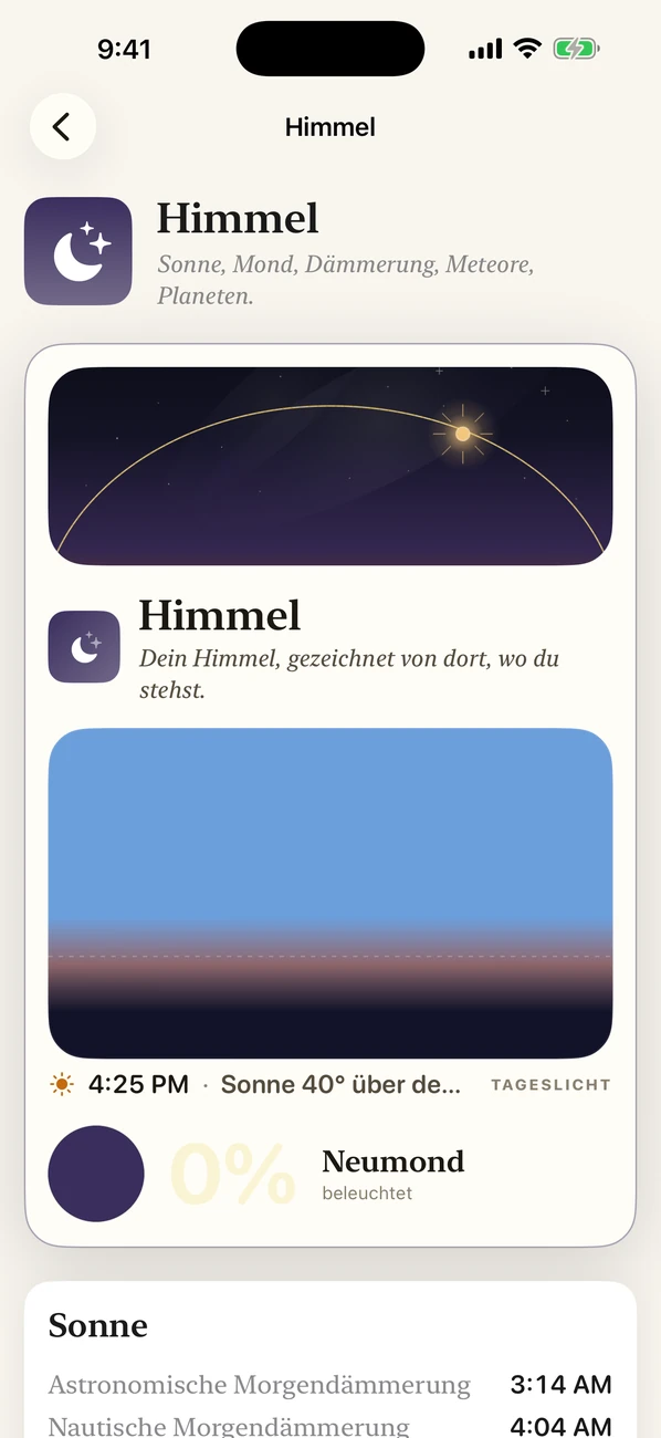 Bearing: Field Almanac — Himmel, Gezeiten, Jahreszeiten
