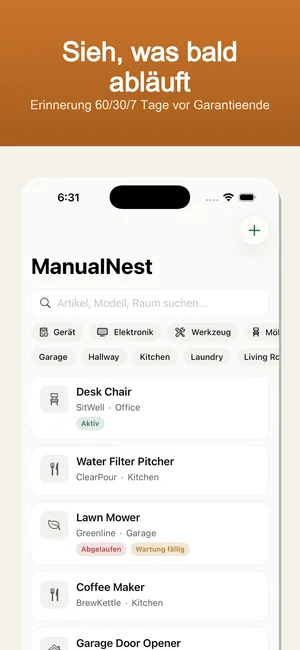 ManualNest screenshot