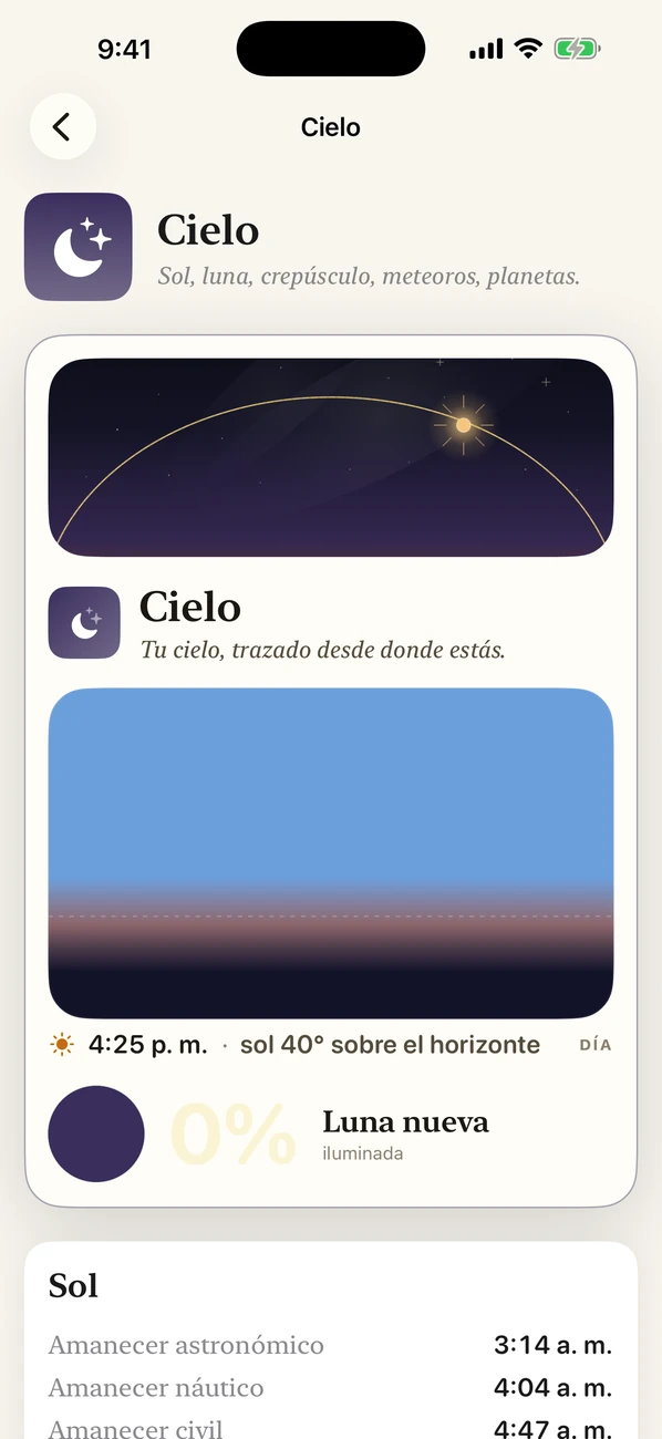 Bearing: Field Almanac — Tu cielo, mareas y estaciones