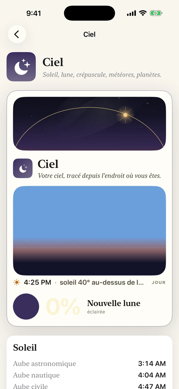 Bearing: Field Almanac — Ciel, marées et saisons