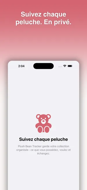Plush Bean Tracker screenshot