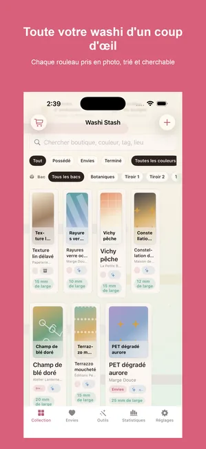 Washi Stash screenshot