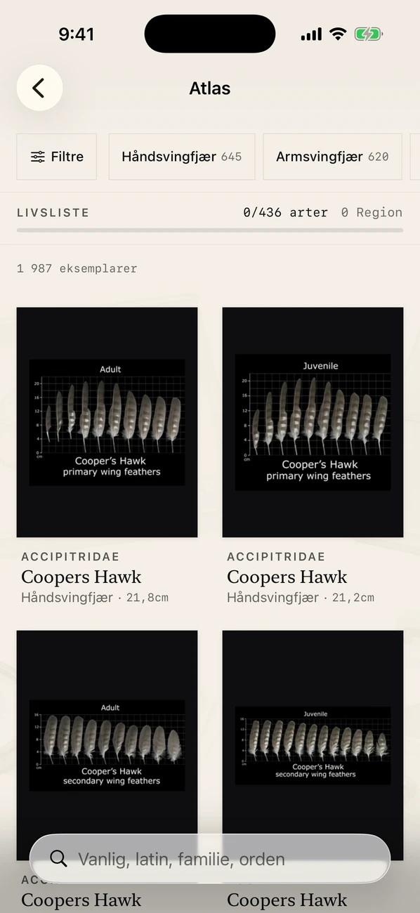 Plumes: Feather Atlas — Fuglefjær ID og feltguide