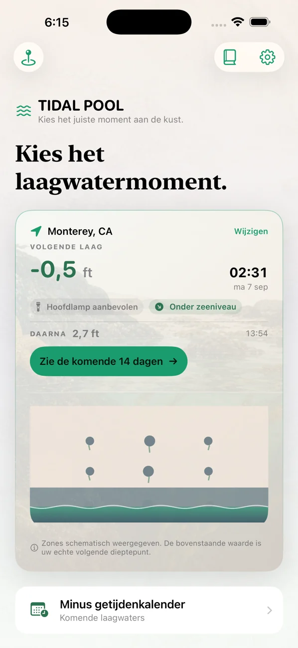 Tidal Pool: Tidepool Timing — Plan de eb. Ontmoet het leven.