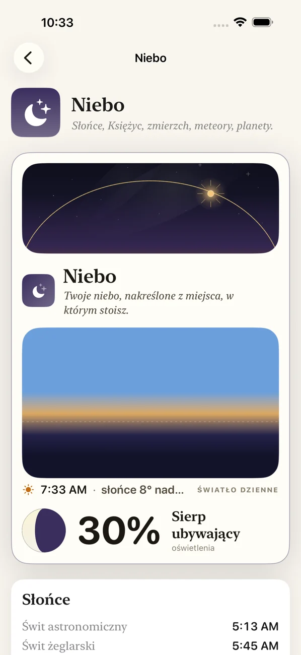Bearing: Field Almanac — Niebo, pływy i pory roku