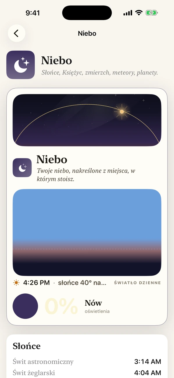 Bearing: Field Almanac — Niebo, pływy i pory roku
