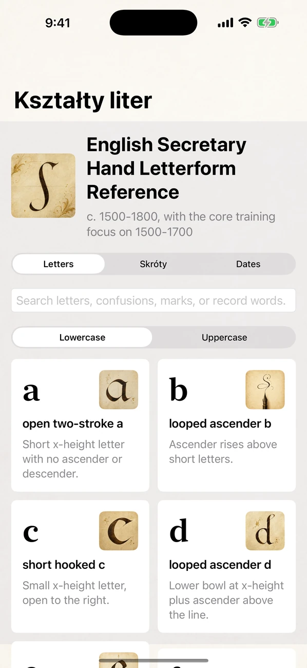 Handrift: Old Handwriting — Czytaj stare akta i testamenty
