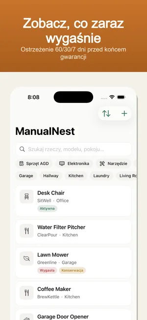ManualNest screenshot