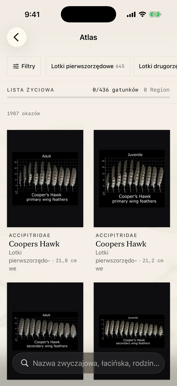 Plumes: Feather Atlas — Identyfikator piór ptaka i przewodnik terenowy