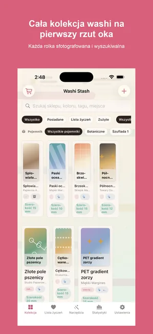 Washi Stash screenshot