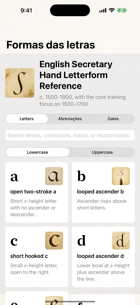 Handrift: Old Handwriting — Leia registos e testamentos antigos