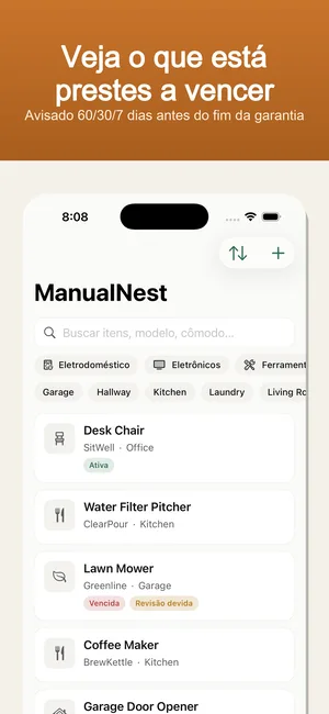 ManualNest screenshot