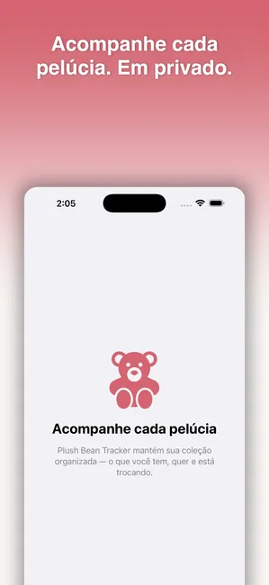 Plush Bean Tracker screenshot