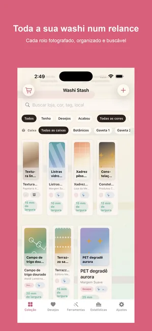Washi Stash screenshot