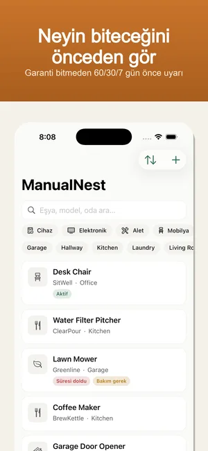 ManualNest screenshot