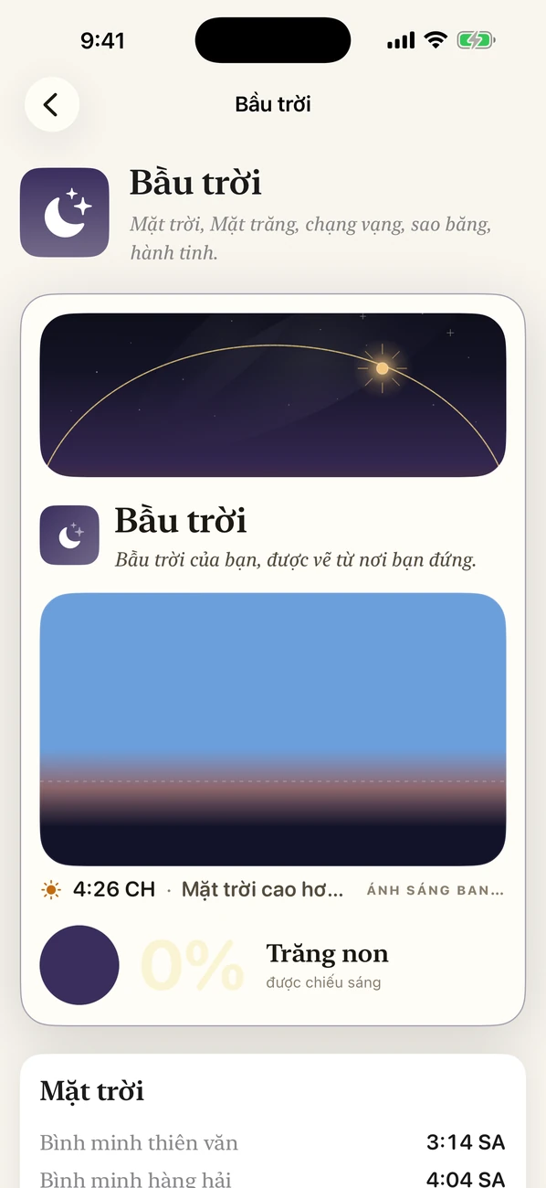 Bearing: Field Almanac — Trời, thủy triều, mùa
