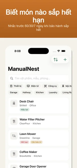 ManualNest screenshot
