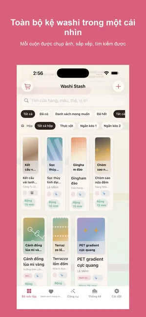 Washi Stash screenshot