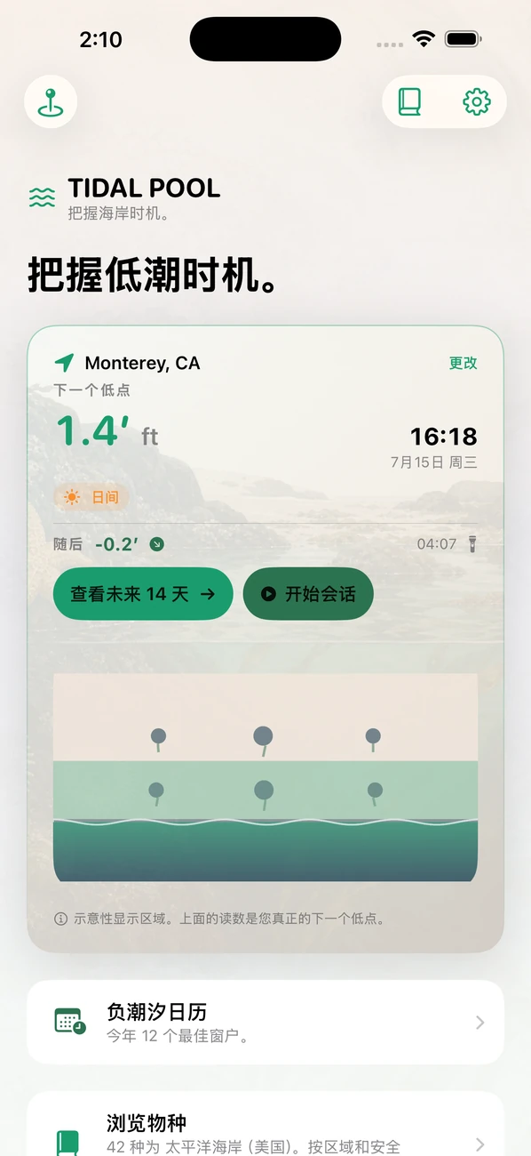 Tidal Pool: Tidepool Timing — 算准低潮，邂逅生灵